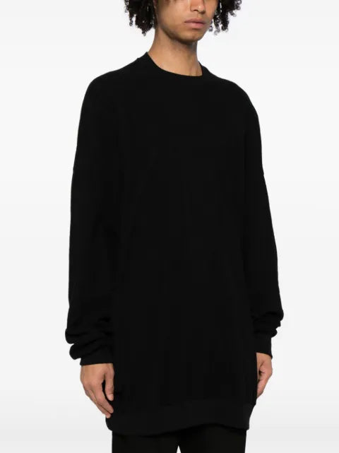 Rick Owens crew-neck cotton sweatshirt