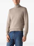 Zegna light taupe mélange Cashseta turtleneck