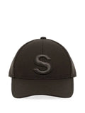 sacai S logo-embroidered baseball cap