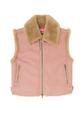 Diesel shearling leather vest