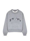 Palm Angels patchwork logo-print sweater