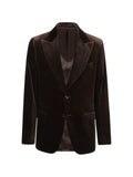 Lardini long-sleeve peak-lapel blazer