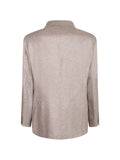 Brunello Cucinelli mélange-effect blazer