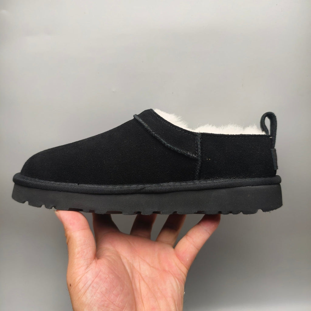 Black Women’s Classic Slip-On Shoes — New Arrival | In Stock
