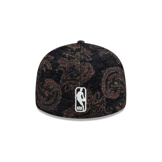 New Era x Three Looms 5950 Pinched Crown Chicago Bulls Jacquard Chenille Fitted Hat