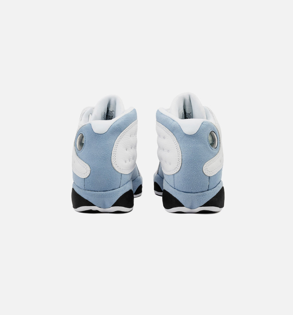 Air Jordan 13 Retro "Blue Grey" Big Kids' Shoe – White/Blue Grey/Black/Yellow Ochre