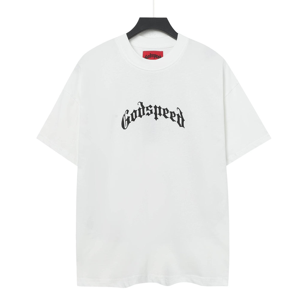 Godspeed Skull & Floral Graphic Short-Sleeve T-Shirt