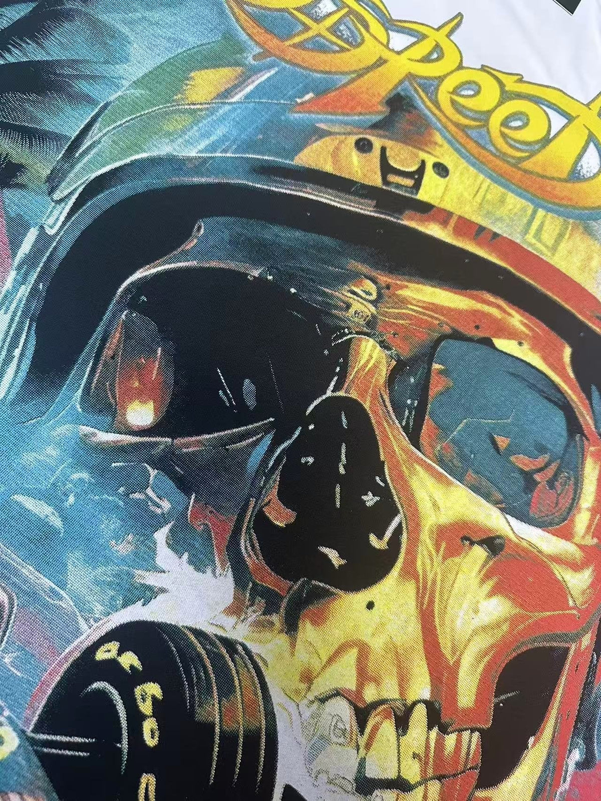 Godspeed Racing Skull Graphic Short-Sleeve T-Shirt