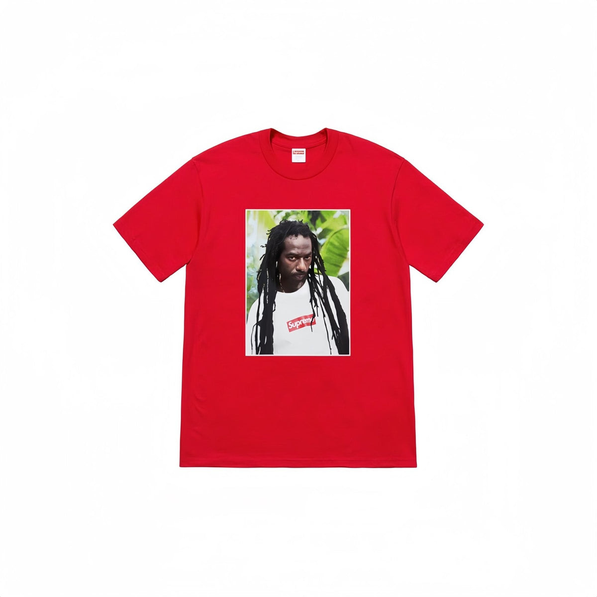 Supreme Buju Banton Portrait Graphic T-Shirt