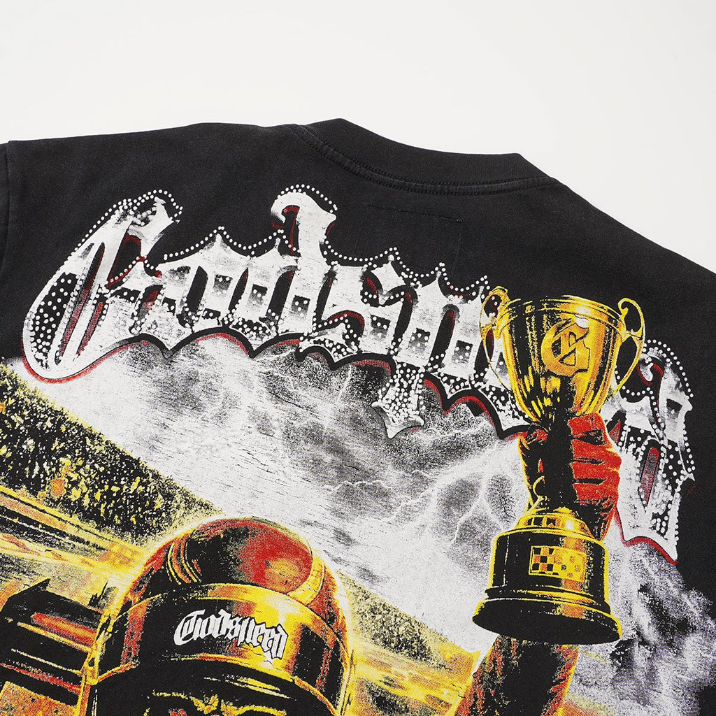 Godspeed Racing Skull Trophy Graphic T-Shirt